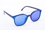 Slnečné okuliare Kašmir Monaco M04 / zrkadlové | Modrá / modré sklo
