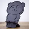 Stojan na mobil (tmavosivá panda)