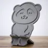 Stojan na mobil (svetlosivá panda)
