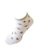 Bláznivé dámske ponožky LUI zlatá | Veľkosť: 36-40 | Zlatá