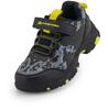 Detské outdoorové topánky Alpine Pro VATO | Veľkosť: 28 | Čierna + žltá