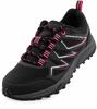 Dámske outdoorové topánky Alpine Pro NOLO | Veľkosť: 36 | Čierna + ružová