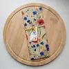 Ekologické voskové vrecko na chlieb "Lúčne kvety" | Veľkosť: 50 x 30 cm
