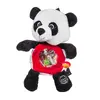 Detský plyšový batôžtek CHUPA CHUPS s lízankami (16 ks / 192 g) | Biela / panda
