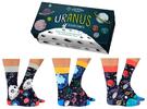 Veselé ponožky "Uranus and other planets" | Veľkosť: 39-46 | Vesmír