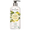473 ml Prírodné mydlo na ruky Super Leaves s detoxikačným účinkom ATTITUDE "Citrusové listy" (čierny čaj +uhorka)