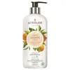 473 ml Prírodné mydlo na ruky Super Leaves s detoxikačným účinkom ATTITUDE "Pomarančové listy" (pomaranč + škorica)