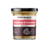 330 g Mandľové orieškové maslo "Cranberry & Cinnamon" (škorica + brusnica)