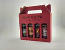 4-dielne Darčekové balenie chilli omáčok (červené balenie / Extra hot pálivé)