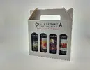4-dielne Darčekové balenie chilli omáčok (biele balenie / Medium hot stredne pálivé)