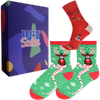 3 ks Darčekový set klasických ponožiek (Vianoce 3) | Veľkosť: 35-38