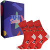 3 ks Darčekový set klasických ponožiek (Vianoce) | Veľkosť: 35-38