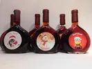 6 x 0,5 l Jahodové víno s vianočnou etiketou