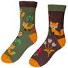 Veselé ponožky Pohodky "Líška" / klasický strih | Veľkosť: 35-38