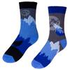 Veselé ponožky Pohodky "Vlk" / klasický strih | Veľkosť: 35-38