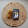 Ekologické voskové vrecko na desiatu "Modrý ornament" | Veľkosť: 25 x 25 cm