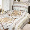 Krepové obliečky GOLD ROSE (100% bavlna) | Krémová