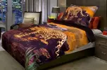 3D Obliečky na jednolôžko z mikrovlákna / Leopard