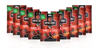 9 x 22 g Balíček prémiového sušeného mäsa Royal Jerky (Sweet & Chilli)