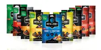 9 x 22 g Balíček prémiového sušeného mäsa Royal Jerky (MIX 6 príchutí)