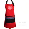 Unisex zástera "Taste of Slovakia - handmade" | Červená