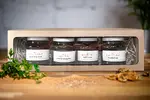 4 x 150 ml Darčekový degustačný balík ochutených olejov (menšie balenia)