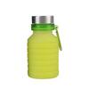 300 - 550 ml Silikónová skladacia fľaša | Zelená