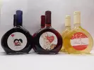 6 x 0,5 l MIX ovocných vín s valentínskou etiketou (ríbezľa / jahoda / broskyňa)