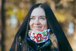 Univerzálny folklórny multifunkčný nákrčník | Janka