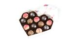 182 g Čokoládová bonboniéra v tvare srdca (truffle) | Balenie: Ľúbim ťa