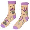 Veselé ponožky Pohodky "Levanduľa" / klasický strih | Veľkosť: 35-38