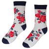 Veselé ponožky Pohodky "Ruže" / klasický strih | Veľkosť: 35-38