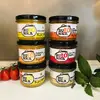 BALÍČEK č. 4: 6-dielny Set "bujónok" (hubová / zeleninová / zeleninová hrubá / cesnak-tekvica / červená repa / pečená paprika s chilli)