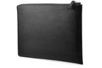 Praktické kožené puzdro na notebook HP Elite | Čierna