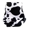 Multifunkčný nákrčník vzor 115 Cow | Biela