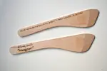 Drevená varecha s gravírovaním / 24 cm