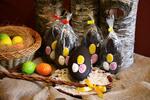 5 × 70 g Veľkonočné vajce plnené ovocným lekvárom s čokoládovou polevou