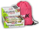 12 × 85 g Balenie proteínových tyčiniek Exclusive Protein Bar + športové vrecko Amix | Príchuť: Double Dutch Chocolate Almond