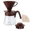 Dripper zostava Hario na prípravu kávy | Hnedá