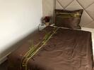 2-dielna Súprava saténových posteľných obliečok "Bamboo" | Tmavohnedá