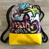 Detský ruksak slovenskej výroby "Graffiti" | Žltá