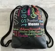 Detský ruksak slovenskej výroby "Mestá" | Čierna