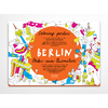 Mapa na vyfarbenie "Berlín"