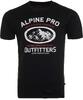 Pánske tričko Alpine Pro WENNOR | Veľkosť: S | Čierna