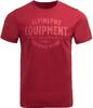 Pánske tričko Alpine Pro CAUDER | Veľkosť: S | Tmavočervená