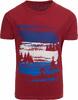 Detské tričko Alpine Pro ENELO | Veľkosť: 104-110 | Tmavočervená