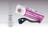 2-dielny SET: 1 x 10 ml Kyselina hyalurónová s panthenolom 4 % Dermo essence + 1 x Derma roller Optimus 0,3 mm