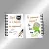 Zápisník s vtipnou hláškou "Zapiš sebe co ci hutorim, bo zapomneš!" (NOT0006)