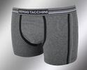 3 x Pánske boxerky Sergio Tacchini 18400 | Veľkosť: M (5) veľ. 50 | Grigio