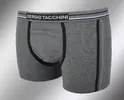 3 x Pánske boxerky Sergio Tacchini 18400 | Veľkosť: M (5) veľ. 50 | Grigio